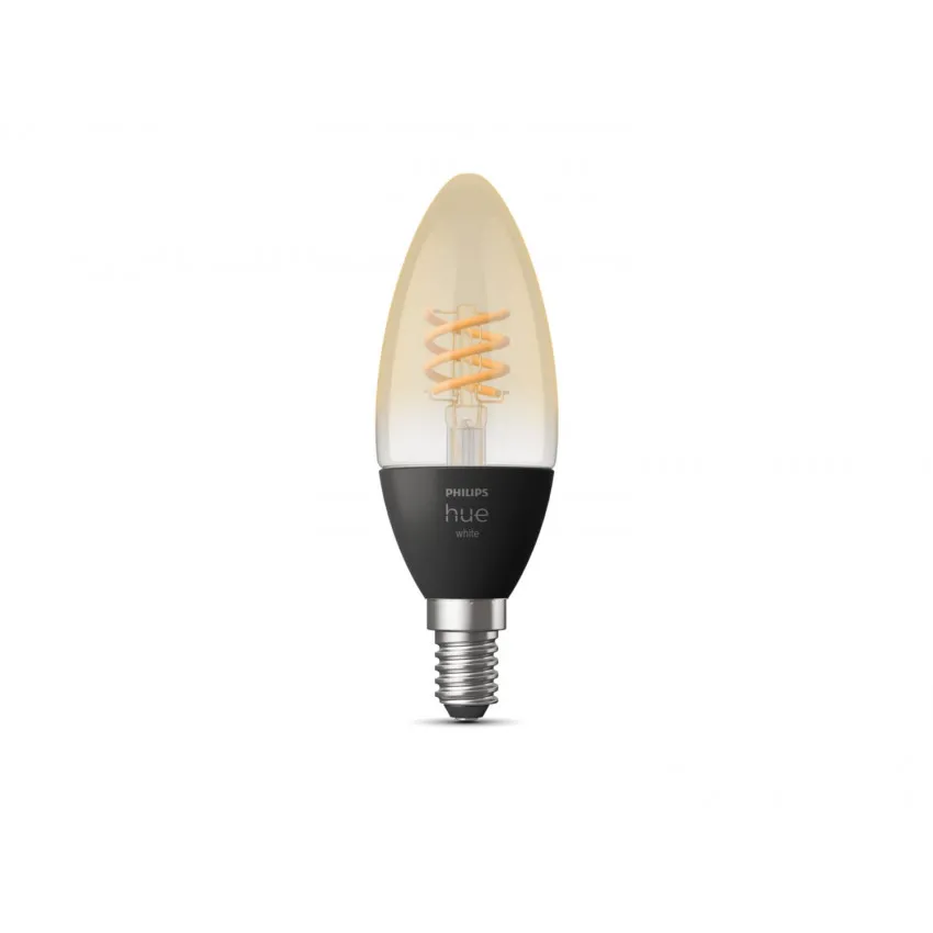 Ampoule LED E14 Filament White B35 4.5W Candle PHILIPS Hue - Led :  Fournisseur Français TechLED